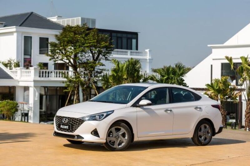 Hyundai Accent – xe ô tô gầm thấp bán nhiều nhất tháng 11/2023
