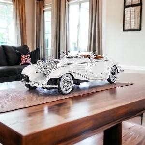Mô hình xe ô tô cổ điển Mercedes Benz 500K tỉ lệ 1:24 hợp kim