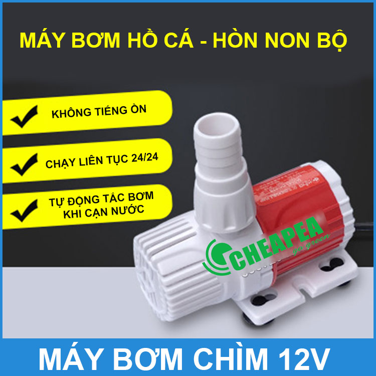 1 bom nuoc ho ca hon non bo mini 12v