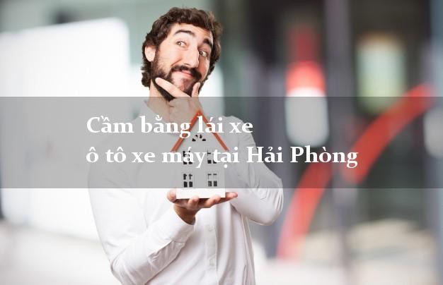Hình ảnh minh họa giao dịch **cầm bằng lái xe ô tô tại Hải Phòng**