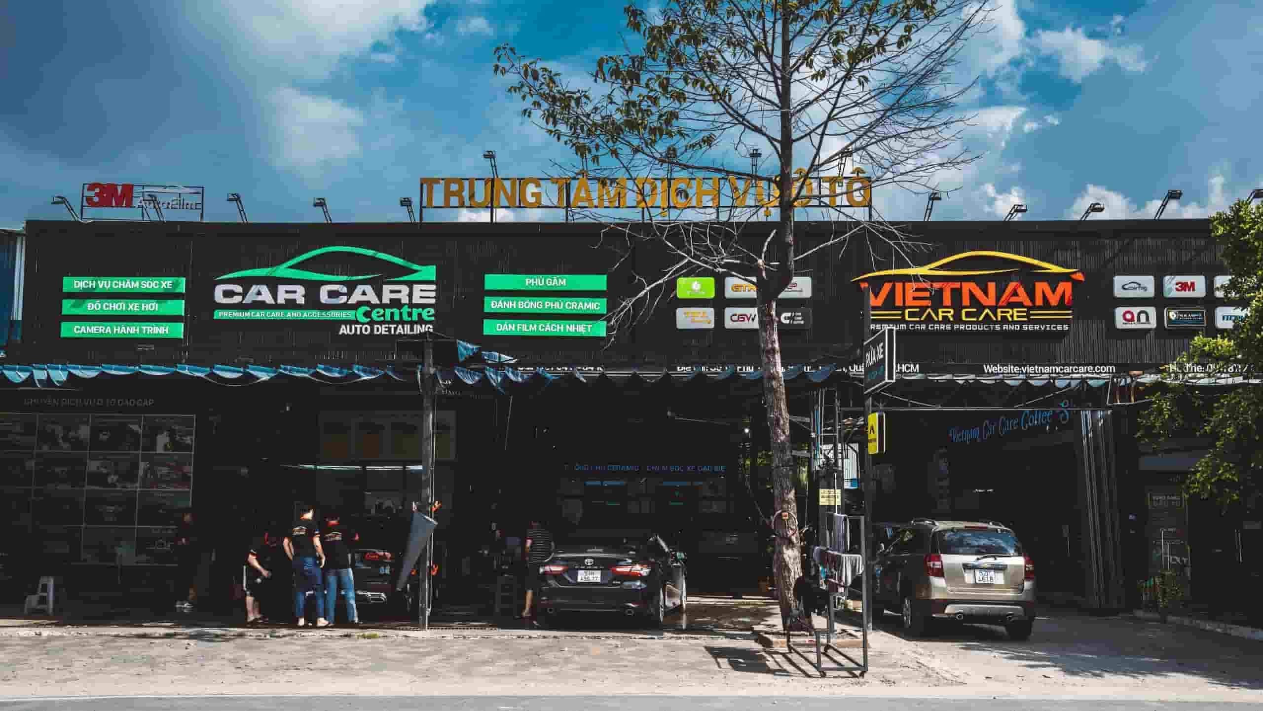 Trung tâm rửa xe ô tô quận 7 Vietnam Car Care