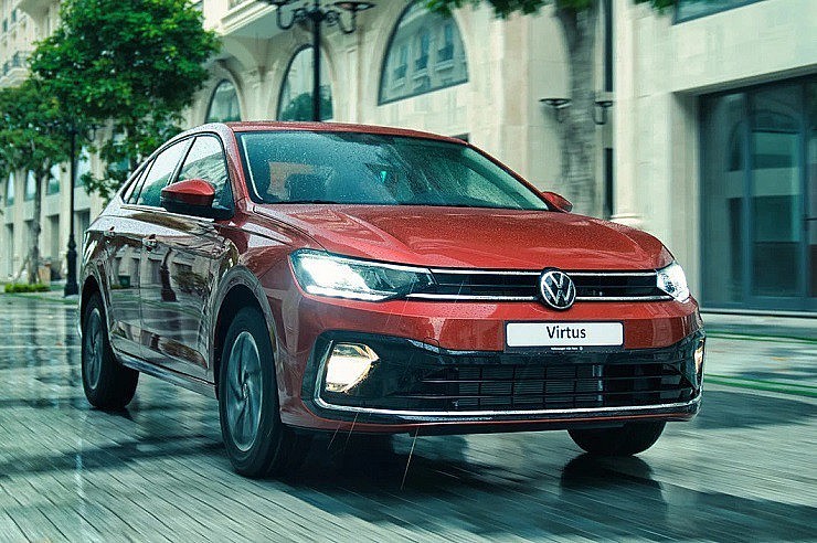 xe ô tô đại hàng Volkswagen Virtus đang được ưu đãi lớn