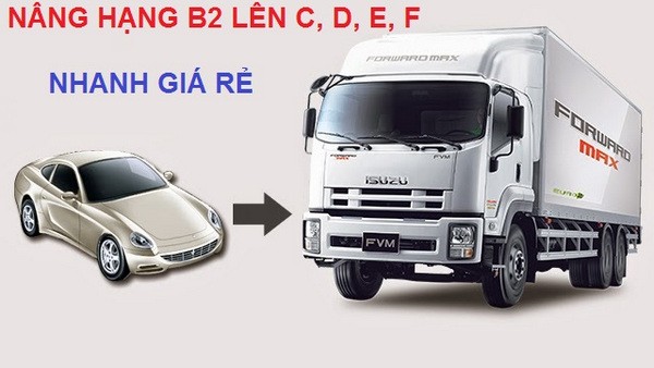 Khóa học nâng hạng bằng lái xe ô tô tại quận Hai Bà Trưng