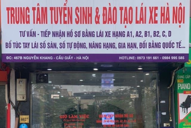Trung Tâm Đào Tạo Lái Xe Hà Nội cam kết chất lượng đầu ra với phương châm: