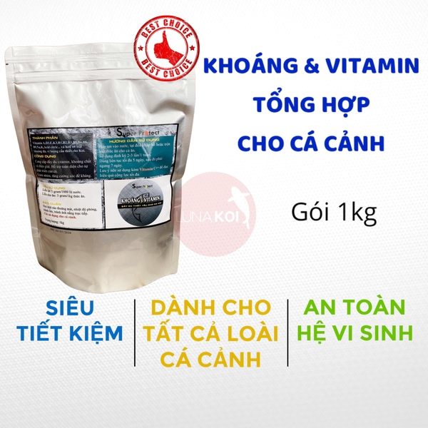 khoang vitamin can thiet cho ca koi khoe manh lon nhanh len mau