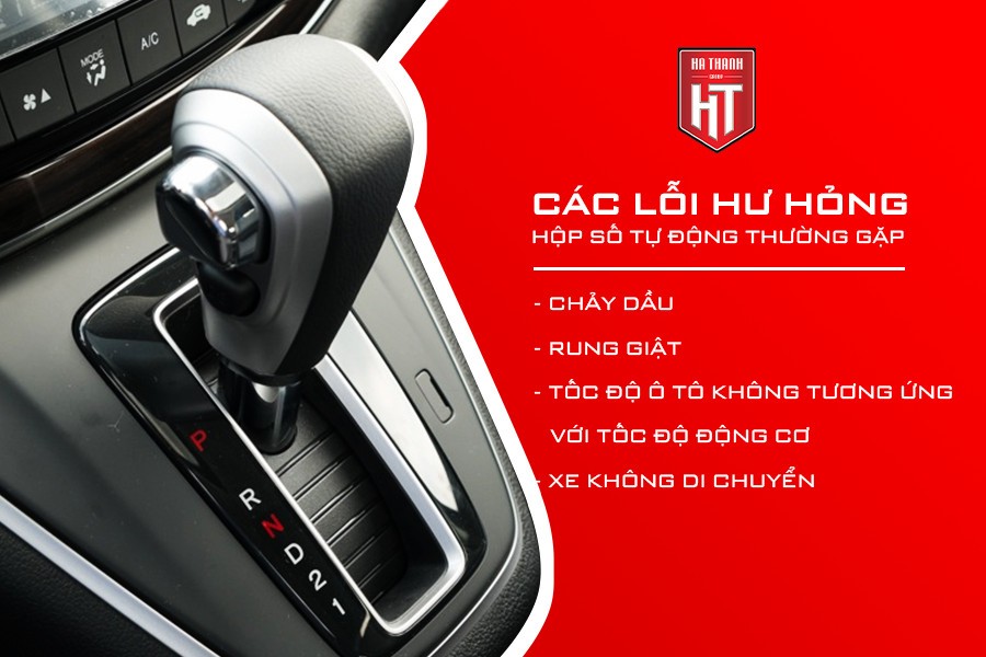 Nhận biết các dấu hiệu lỗi hộp số tự động khi tự sửa xe ô tô