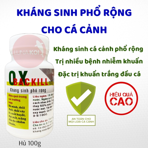 oxbackill khang sinh ca canh trang dau