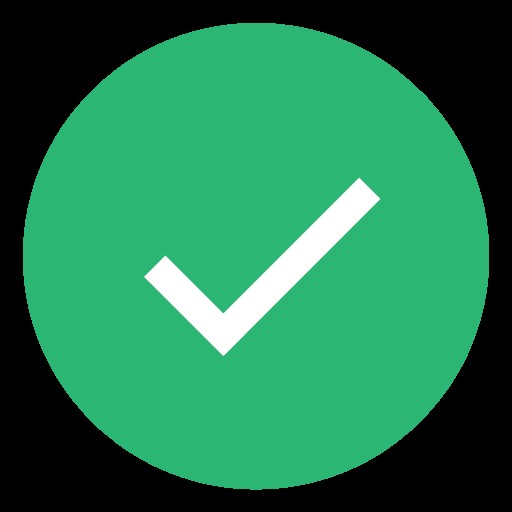 Biểu tượng đánh giá thành công dịch vụ sửa xe