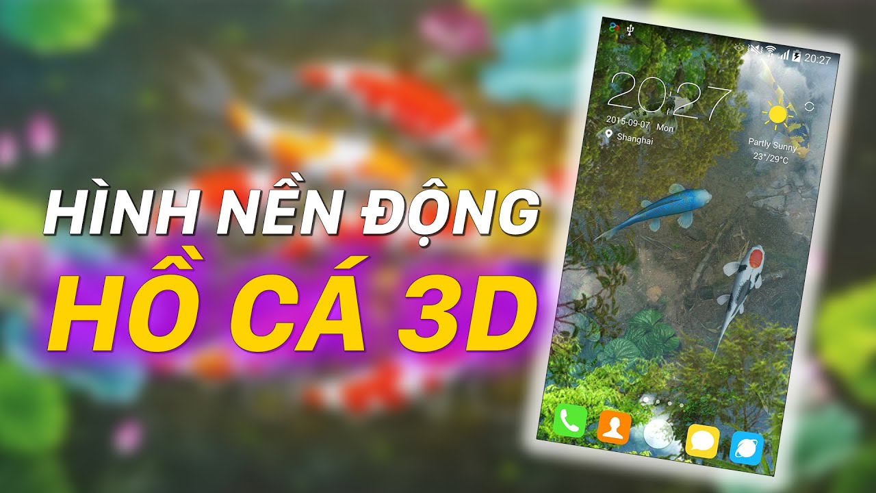 Thư Viện 3D Hồ Cá Koi: Nguồn Cảm Hứng Cho Không Gian Xanh