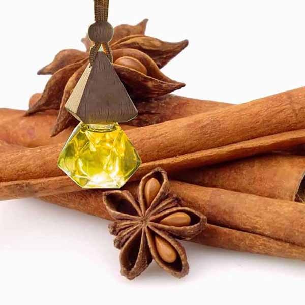 Tinh dầu quế treo xe ô tô với hương ấm áp