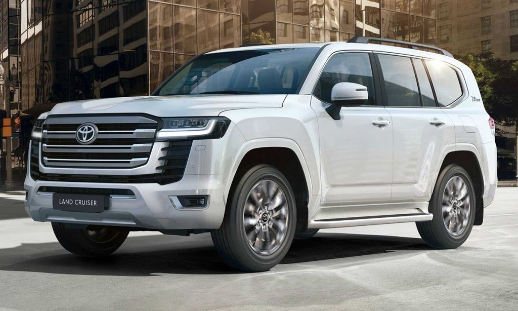 Hình ảnh Toyota Land Cruiser, biểu tượng độ bền của hãng xe ô tô Nhật