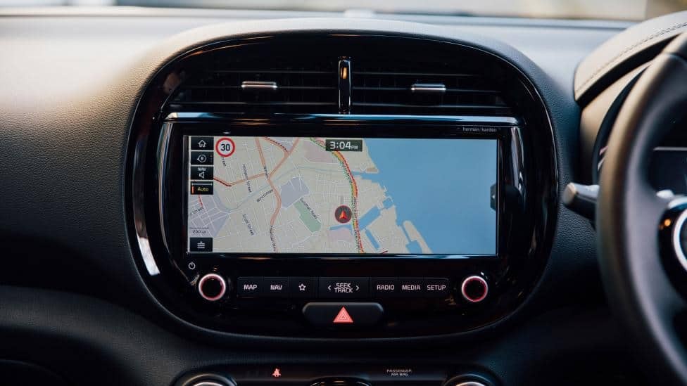Chi tiết màn hình cảm ứng 10.25 inch của Kia Soul EV